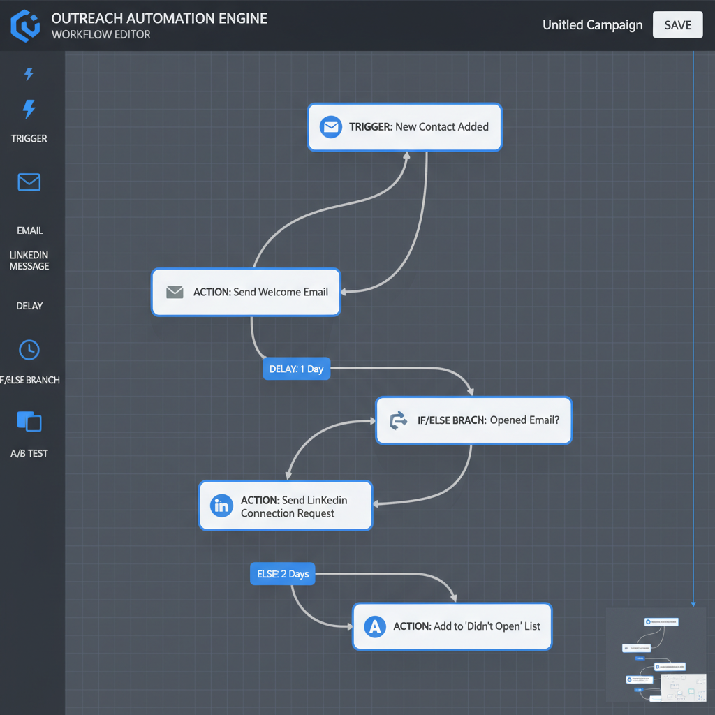 Outreach & Automation Engine screenshot 2